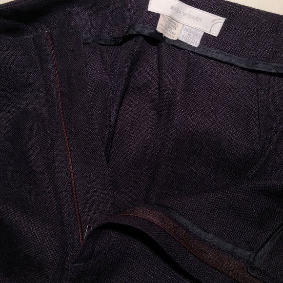 Zara Fringed Flares - US12 Purple - Picture 2 of 2